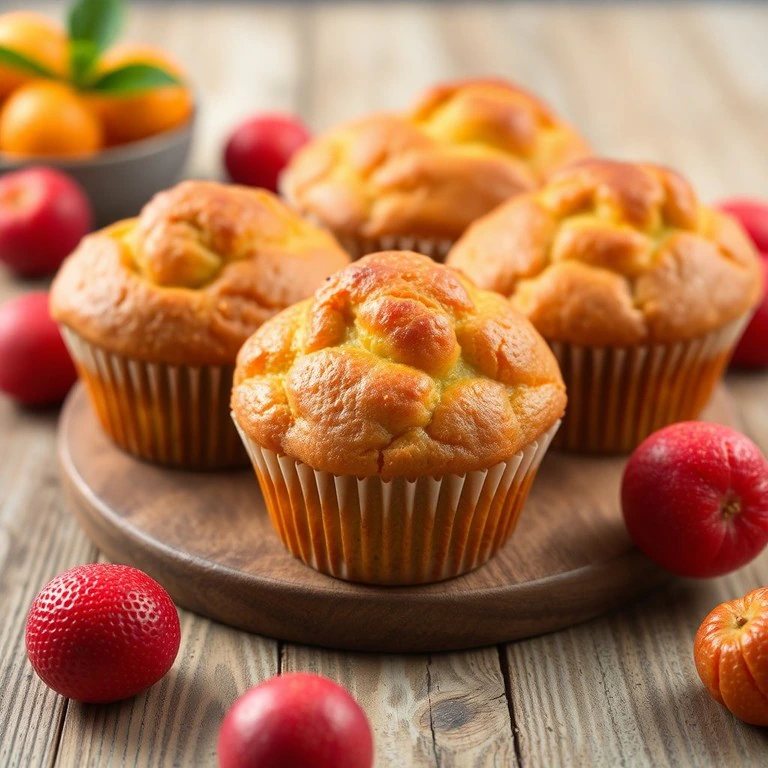 🧁 Muffins cu Acerola