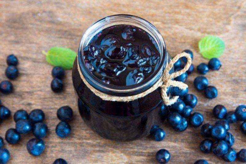 Gem de afine (fără zahăr)