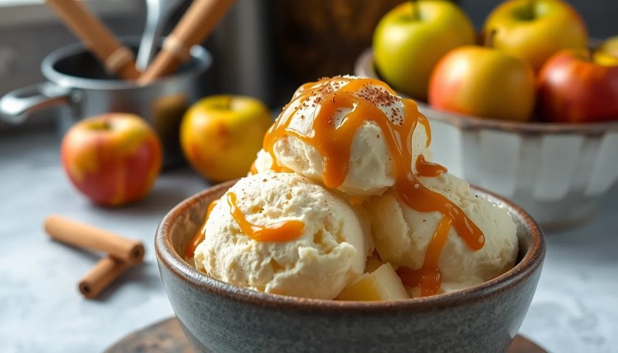 🍨 Înghețată de Măr de casă