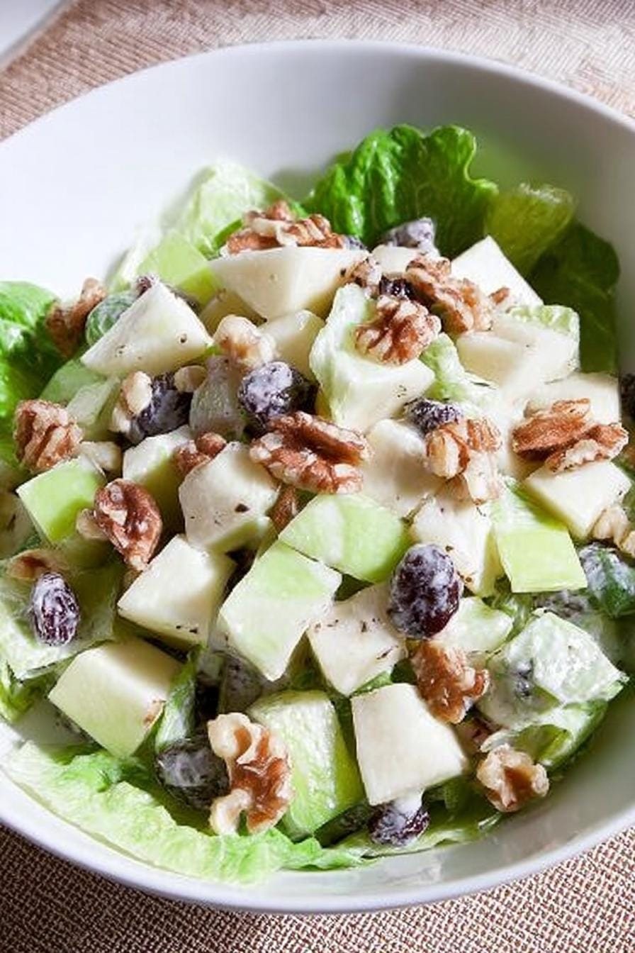 🥗 Salată cu Măr și nuci