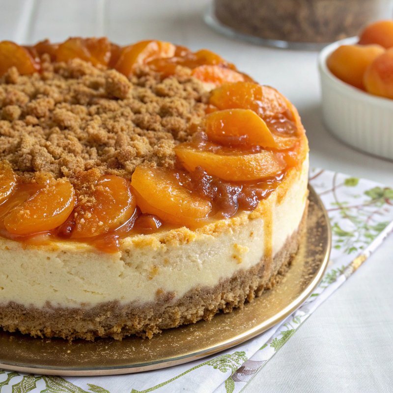 🍰 Cheesecake cu Caisă