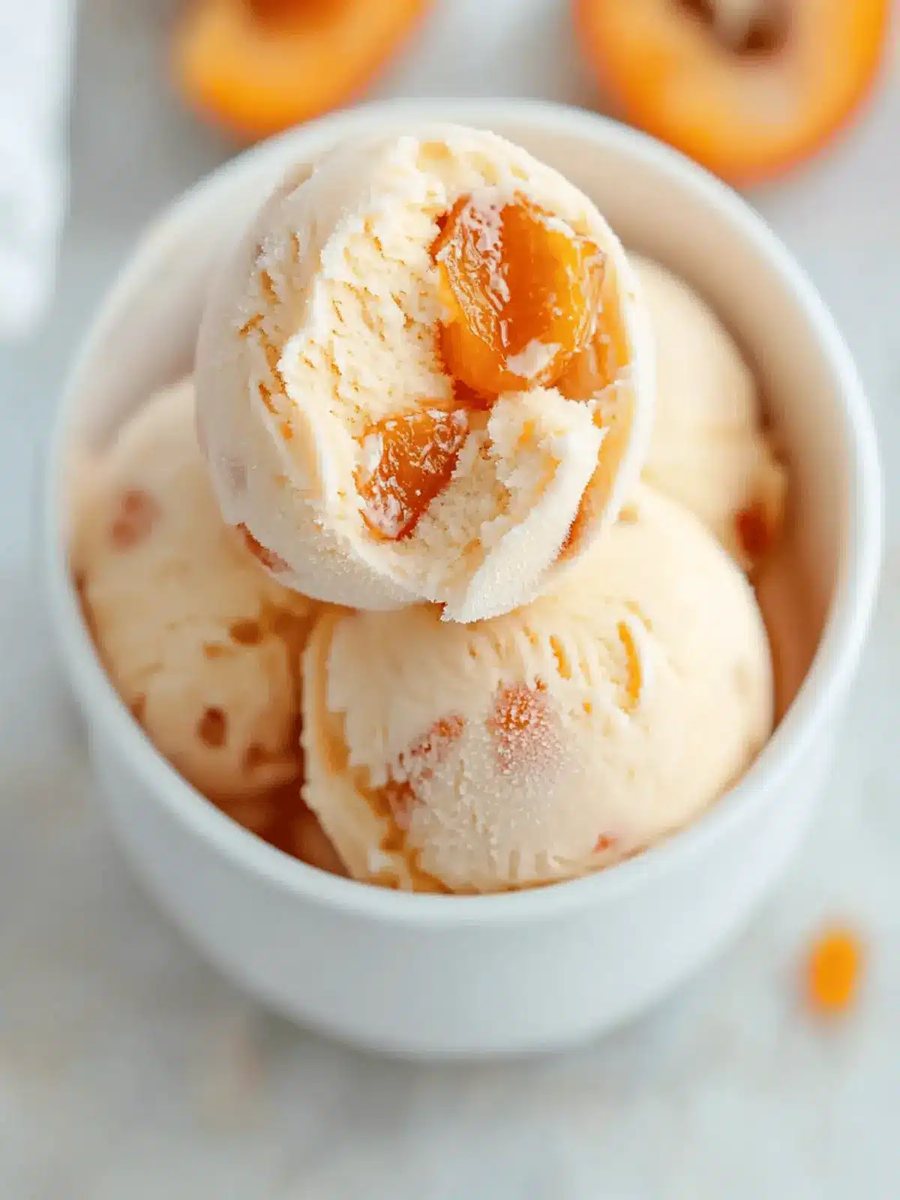 🍨 Înghețată de Caisă de casă