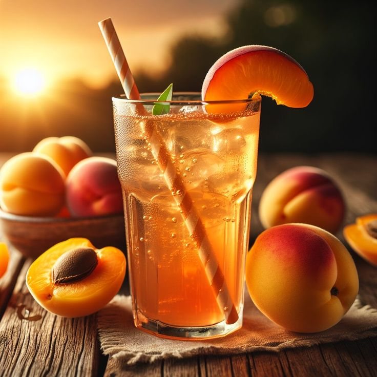 🍹 Mocktail cu Caisă