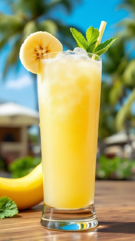 🍹 Mocktail cu Banană