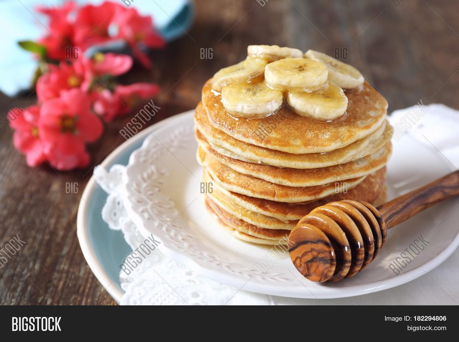 🥞 Clătite cu Banană și miere