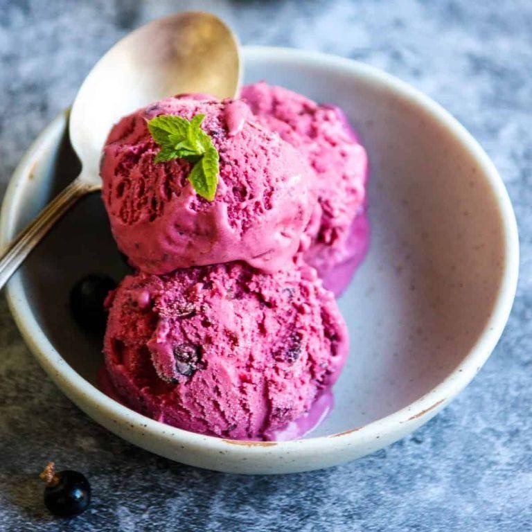 🍨 Înghețată de Coacăz negru de casă