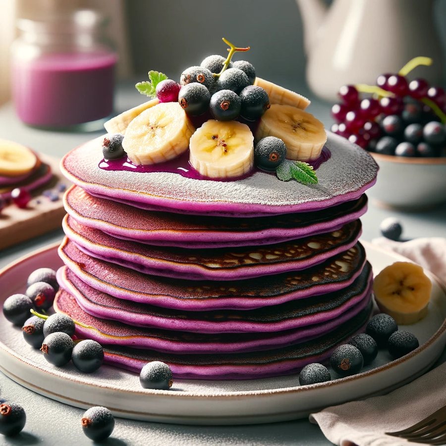 🥞 Clătite cu Coacăz negru și miere