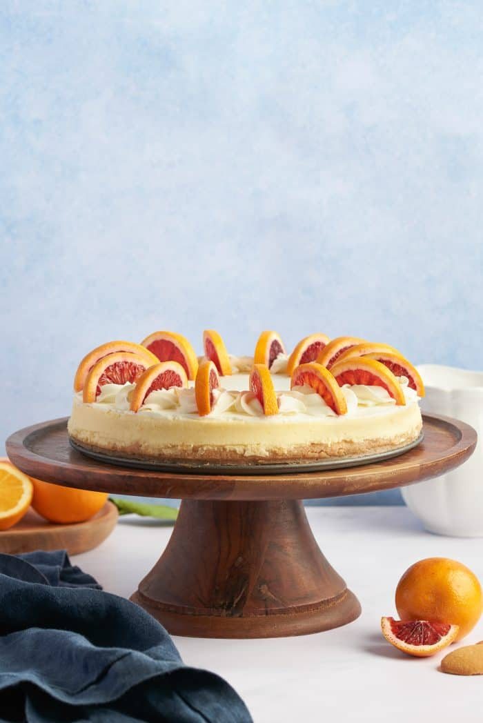 🍰 Cheesecake cu Portocală roșie
