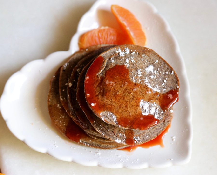 🥞 Clătite cu Portocală roșie și miere