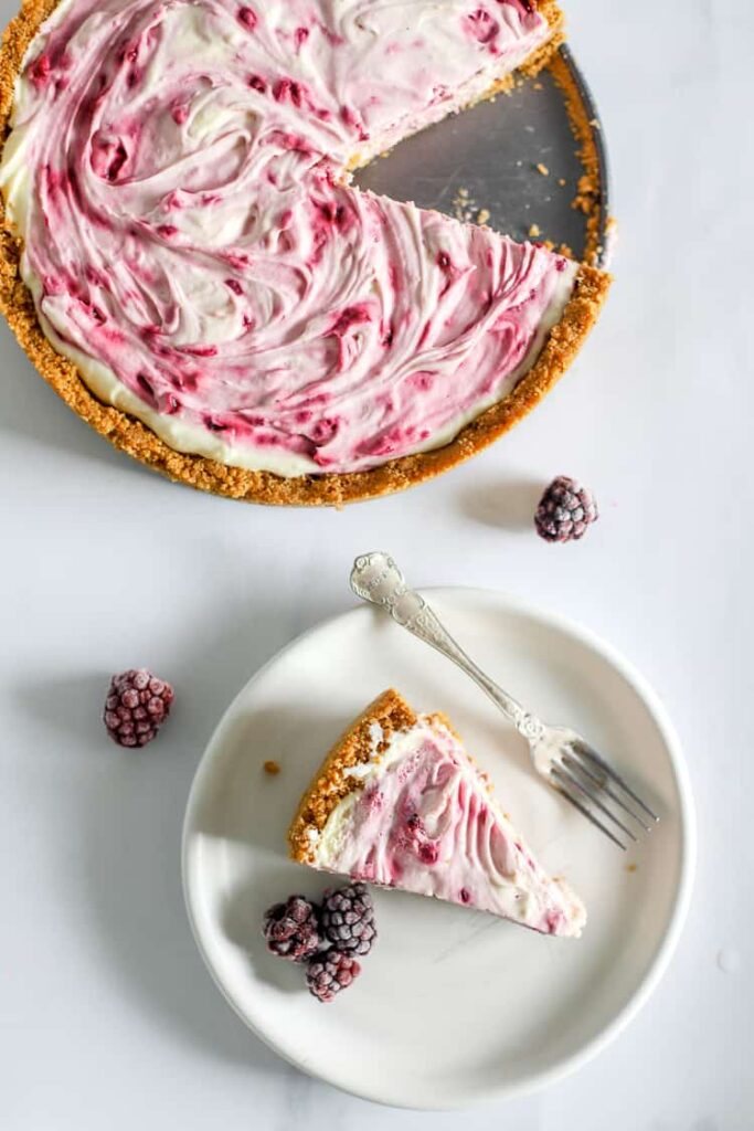 🍰 Cheesecake cu Boysenberry