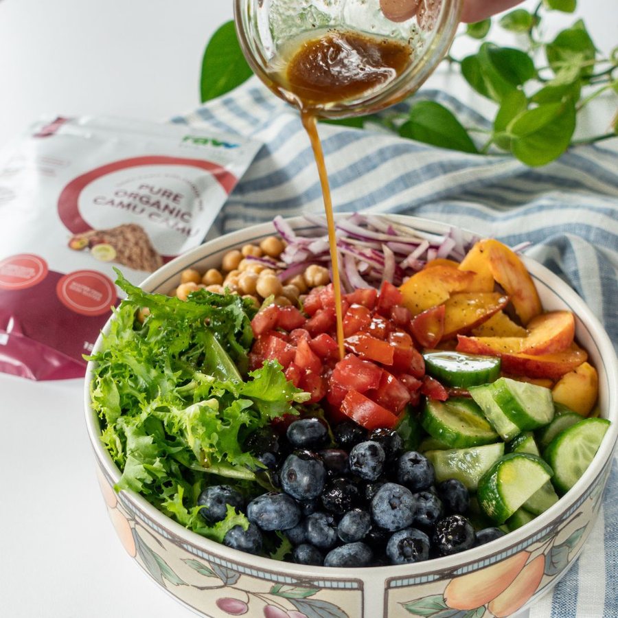🥗 Salată cu Camu camu și nuci