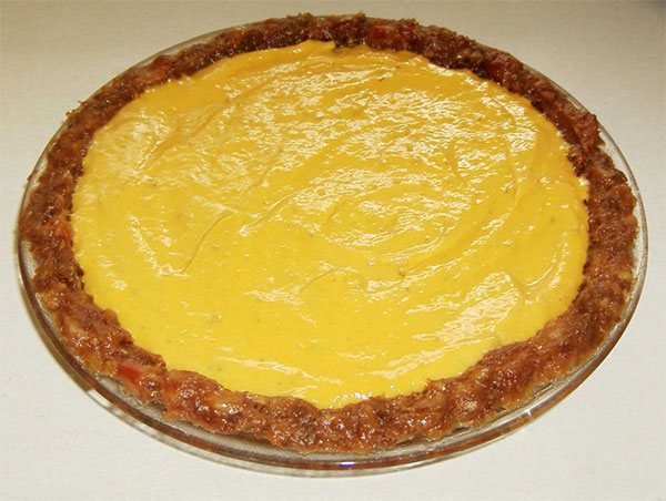 🥧 Tartă cu Canistel și cremă de vanilie