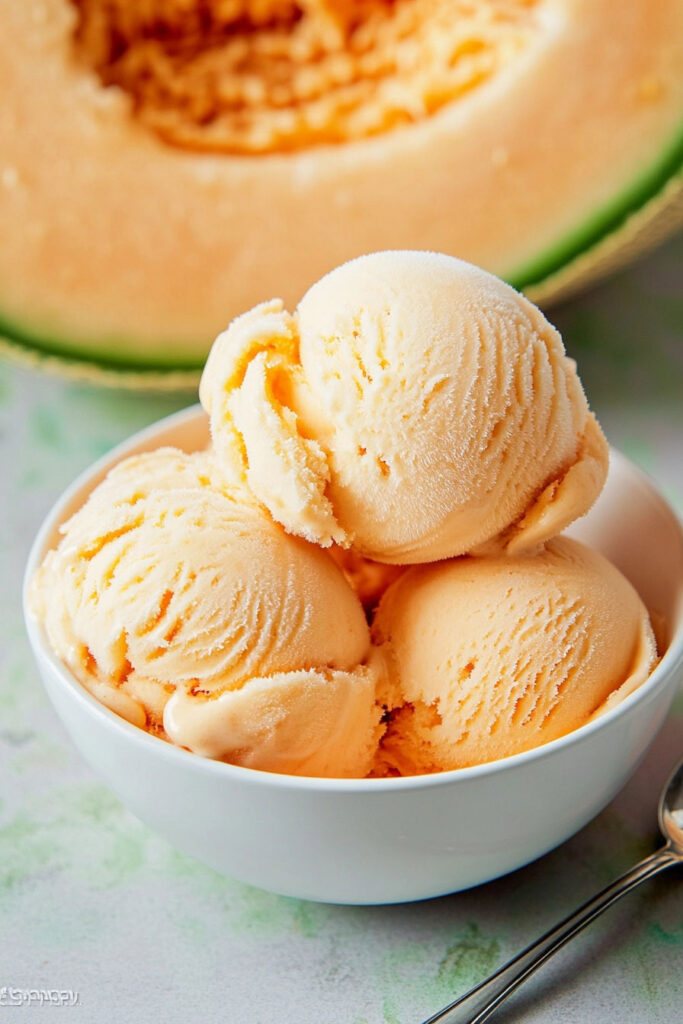 🍨 Înghețată de Cantalup de casă