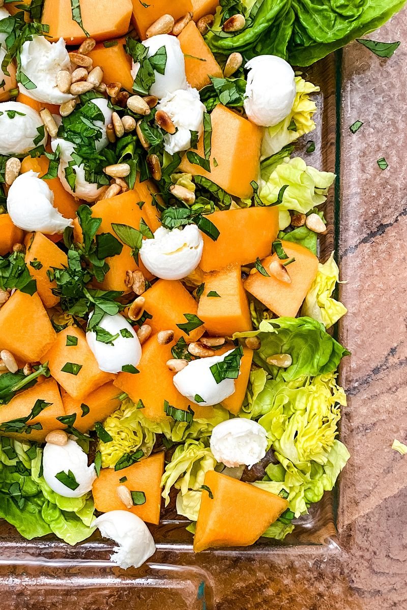 🥗 Salată cu Cantalup și nuci