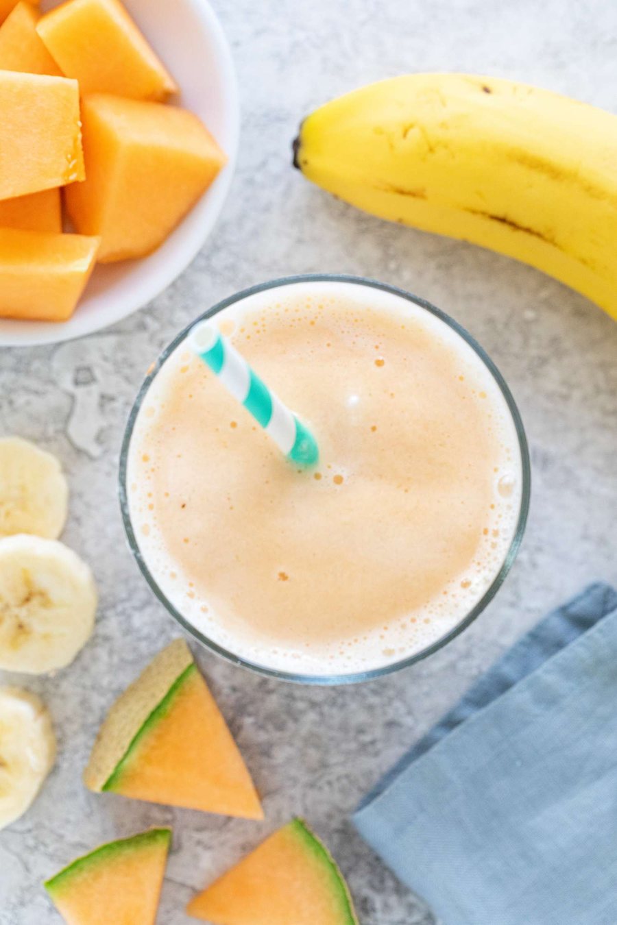 🥤 Smoothie de Cantalup și banane