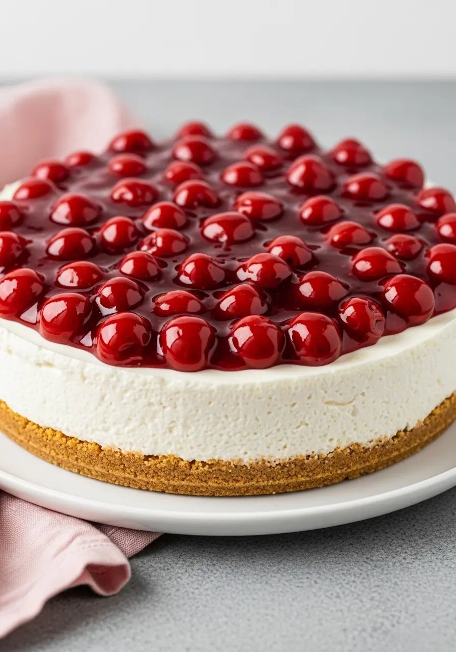 🍰 Cheesecake cu Cireașă