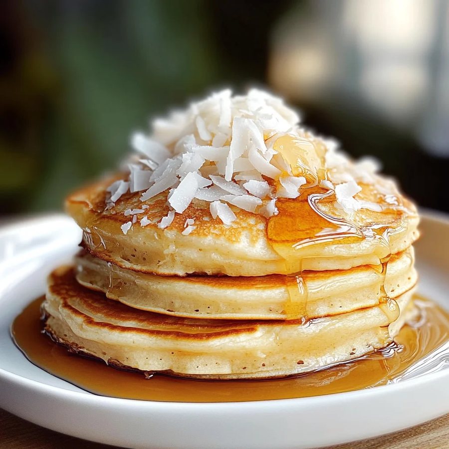 🥞 Clătite cu Nucă de cocos și miere