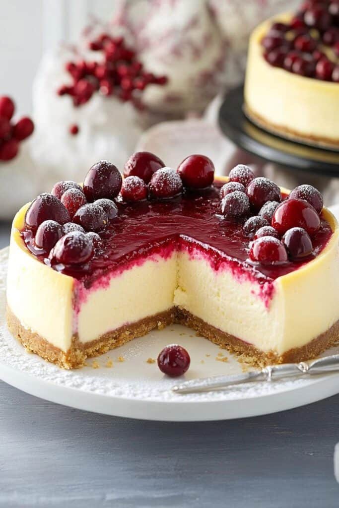 🍰 Cheesecake cu Merișor