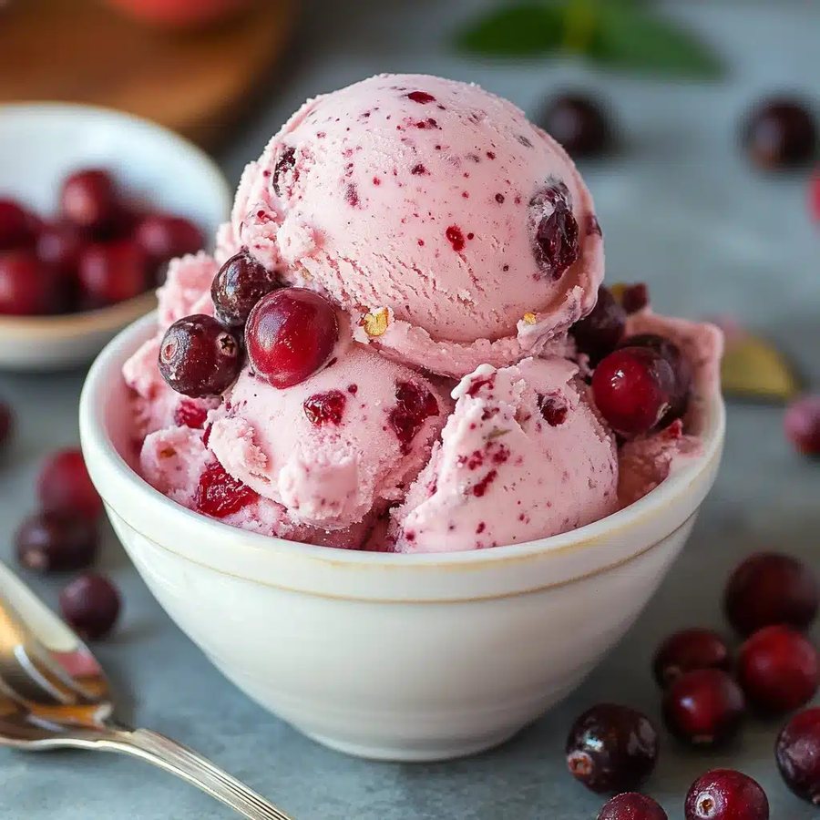 🍨 Înghețată de Merișor de casă