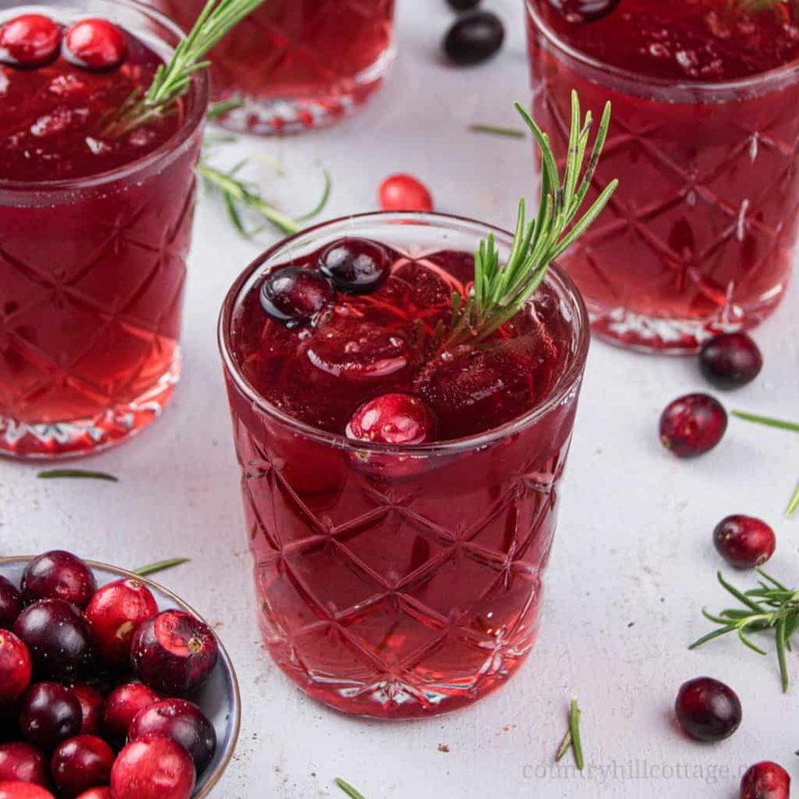 🍹 Mocktail cu Merișor
