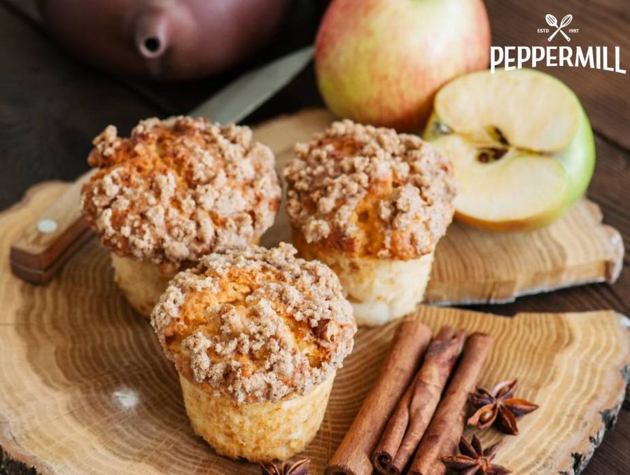 🧁 Muffins cu Măr de zahăr