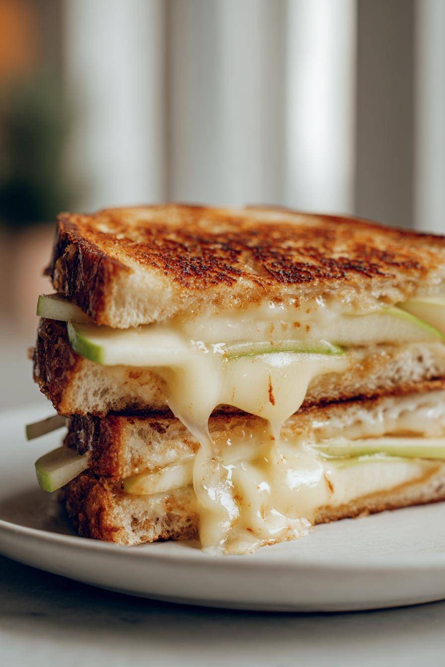 🥪 Sandviș cu brânză și Măr de zahăr