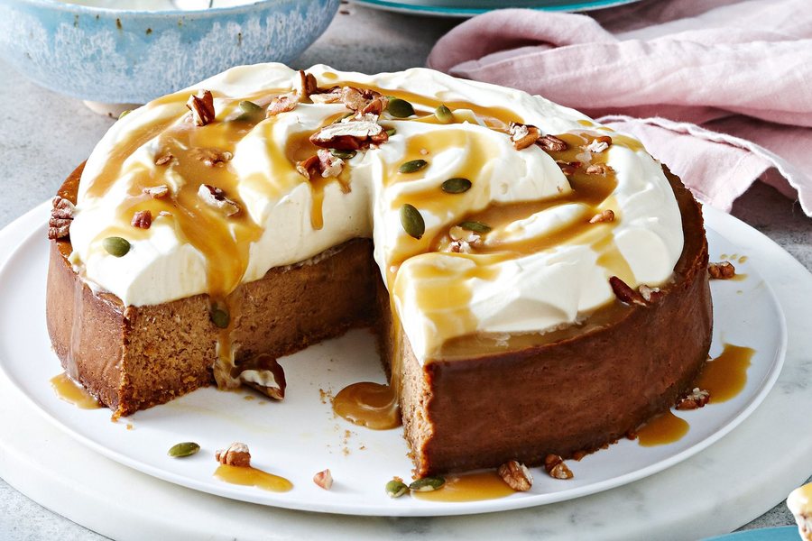 🍰 Cheesecake cu Curmală