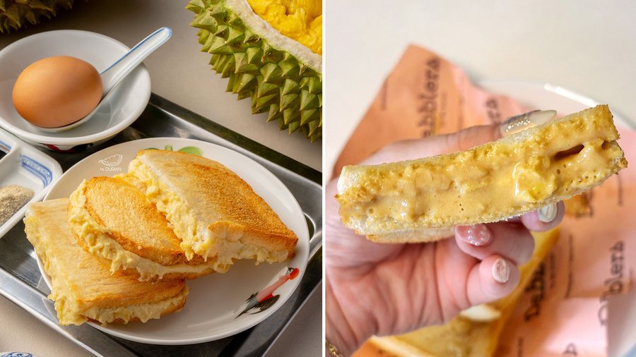 🥪 Sandviș cu brânză și Durian