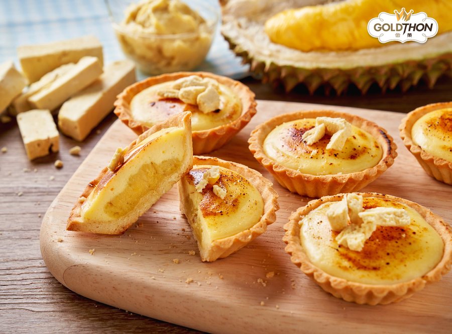 🥧 Tartă cu Durian și cremă de vanilie