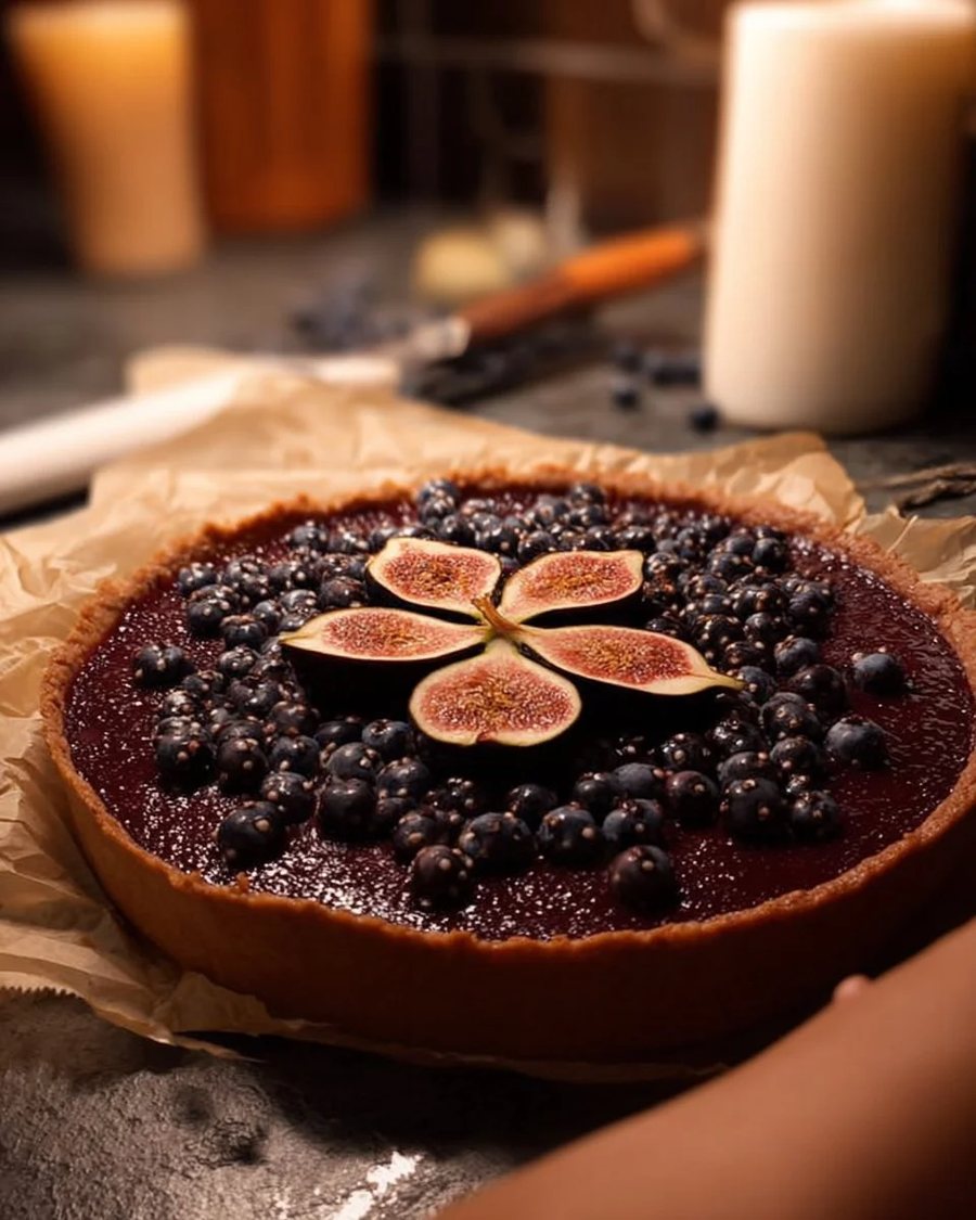 🥧 Tartă cu Soc și cremă de vanilie