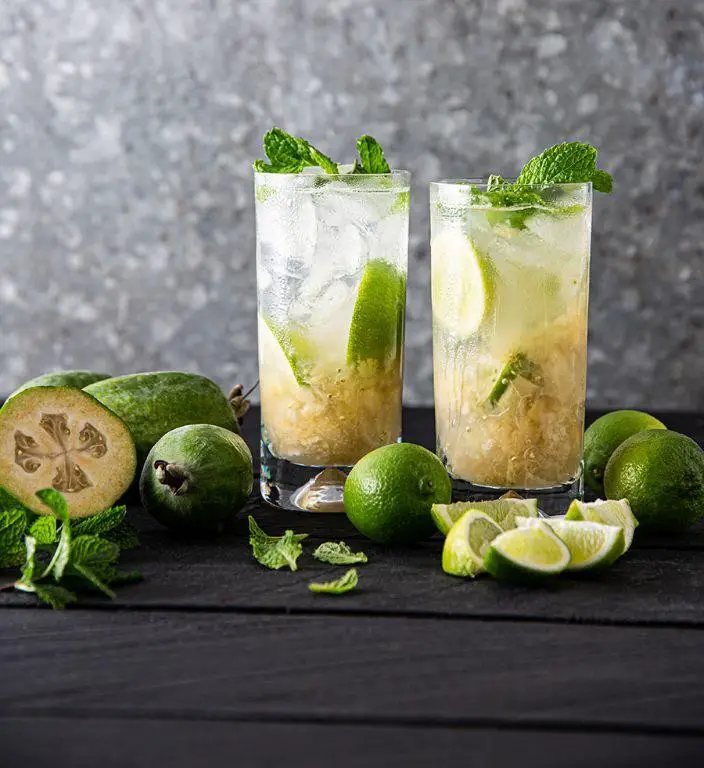 🍹 Mocktail cu Feijoa