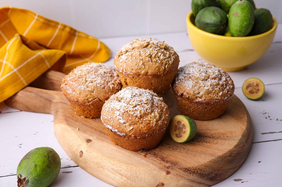 🧁 Muffins cu Feijoa