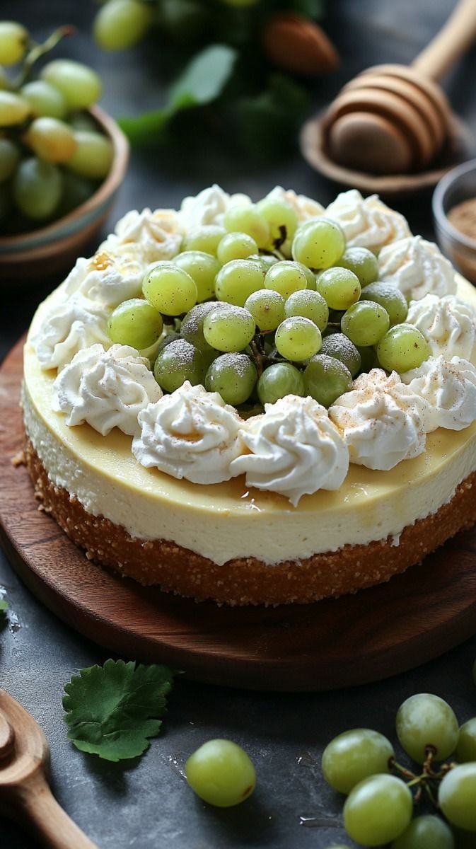 🍰 Cheesecake cu Strugure
