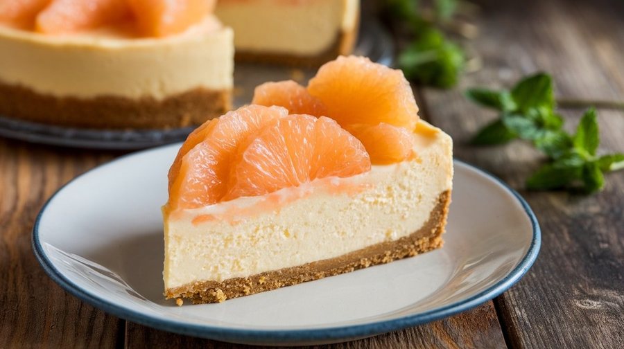 🍰 Cheesecake cu Grepfrut