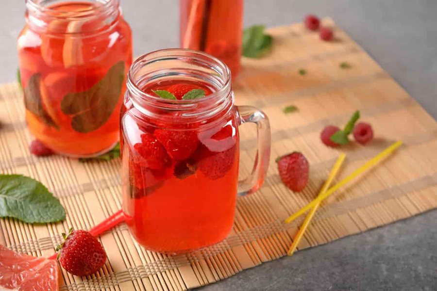 🍹 Mocktail cu Păducel