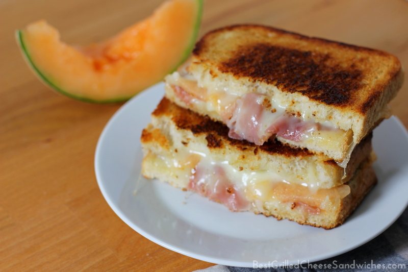 🥪 Sandviș cu brânză și Pepene honeydew