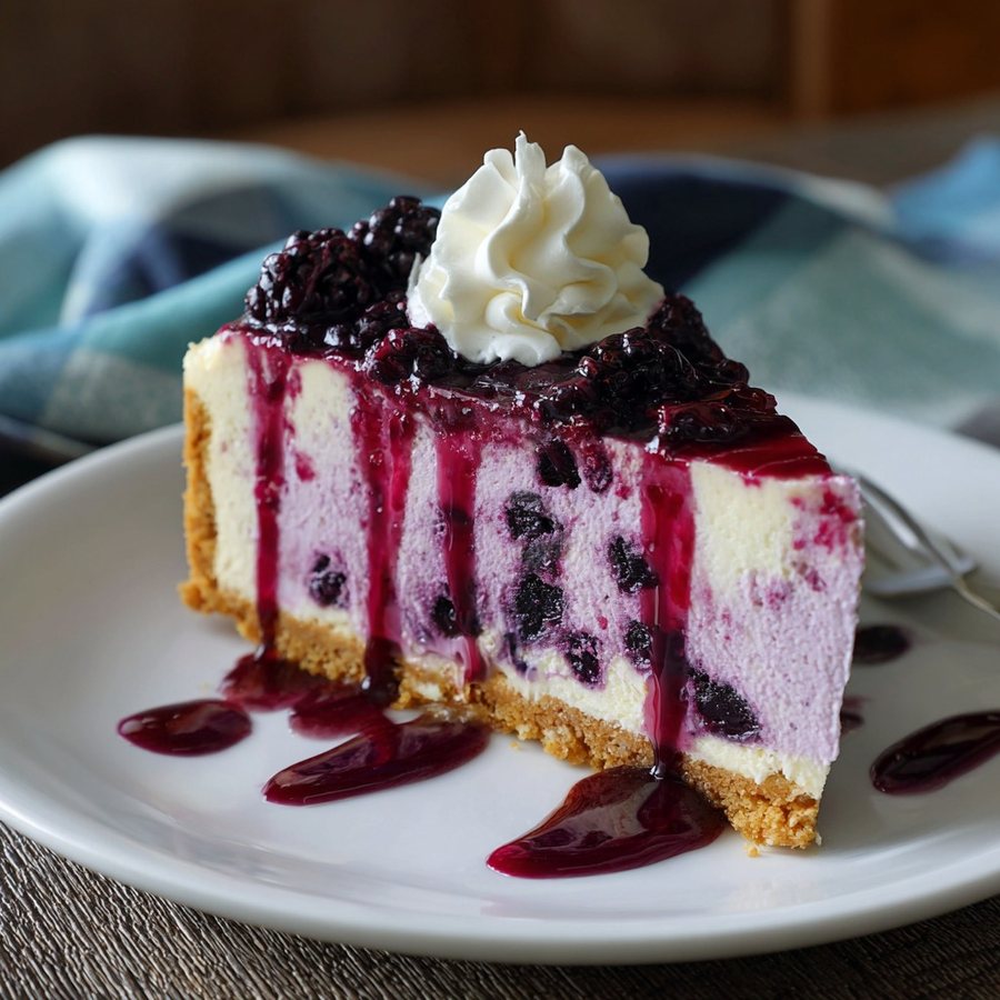🍰 Cheesecake cu Huckleberry