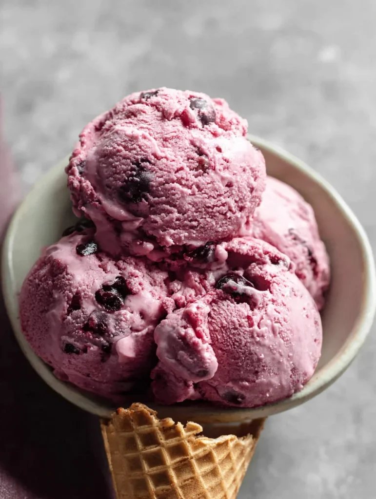🍨 Înghețată de Huckleberry de casă