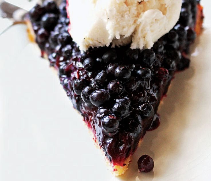 🥧 Tartă cu Huckleberry și cremă de vanilie