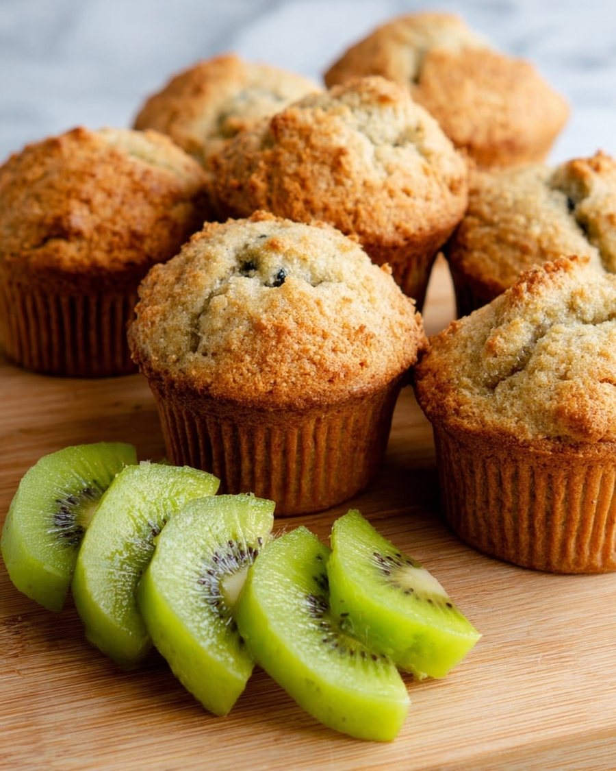 🧁 Muffins cu Kiwi