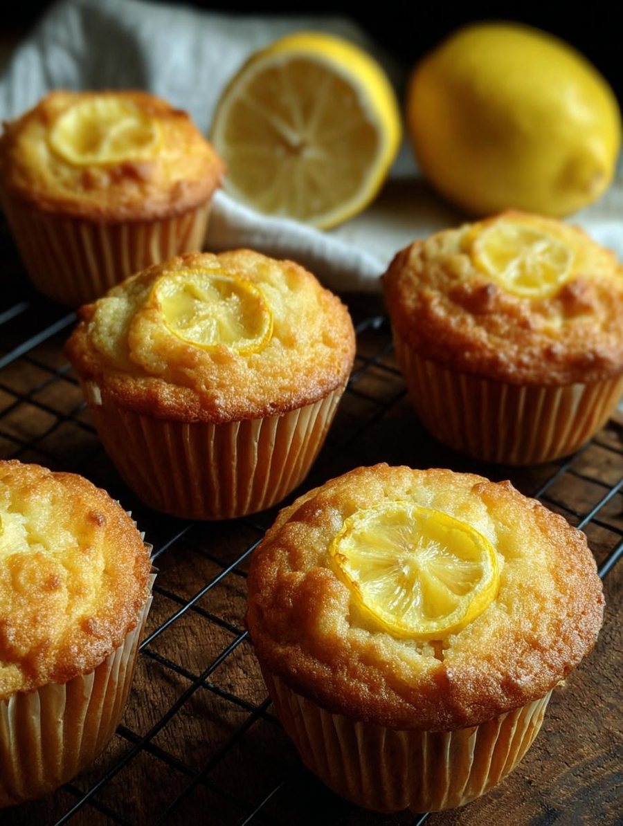 🧁 Muffins cu Lămâie
