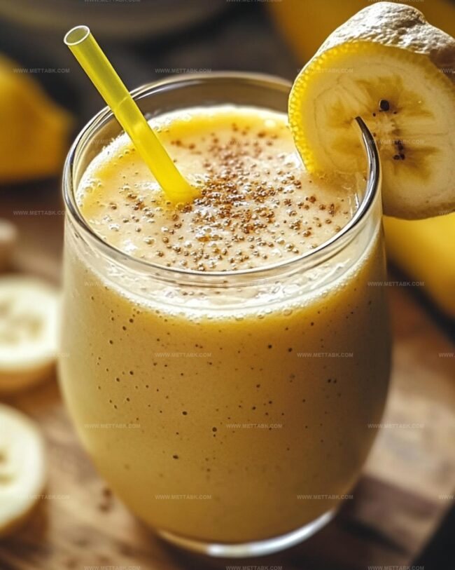 🥤 Smoothie de Lămâie și banane