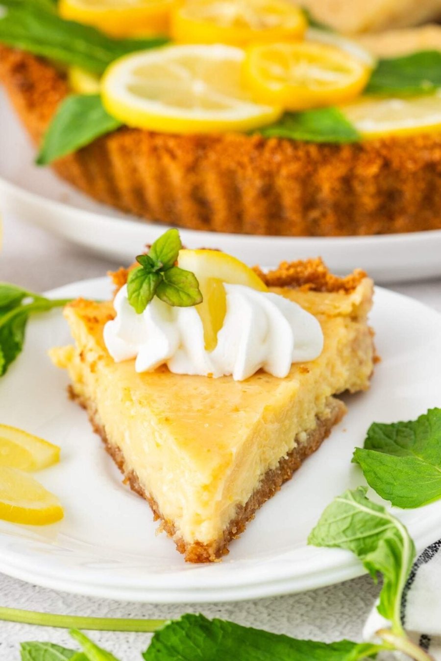 🥧 Tartă cu Lămâie și cremă de vanilie