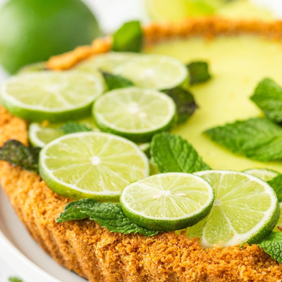 🥧 Tartă cu Lime și cremă de vanilie