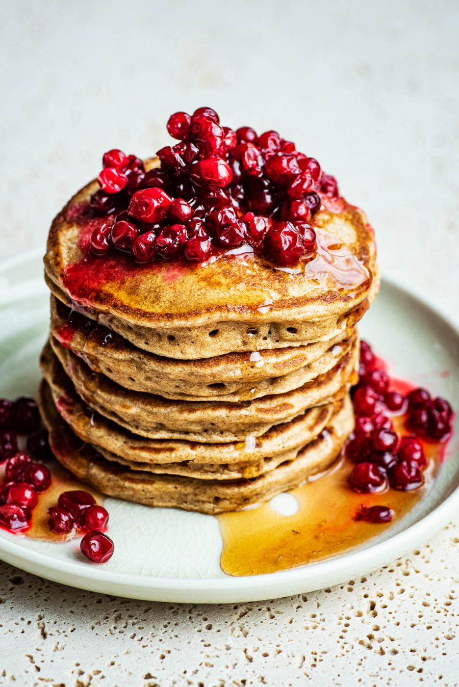 🥞 Clătite cu Afin roșu și miere