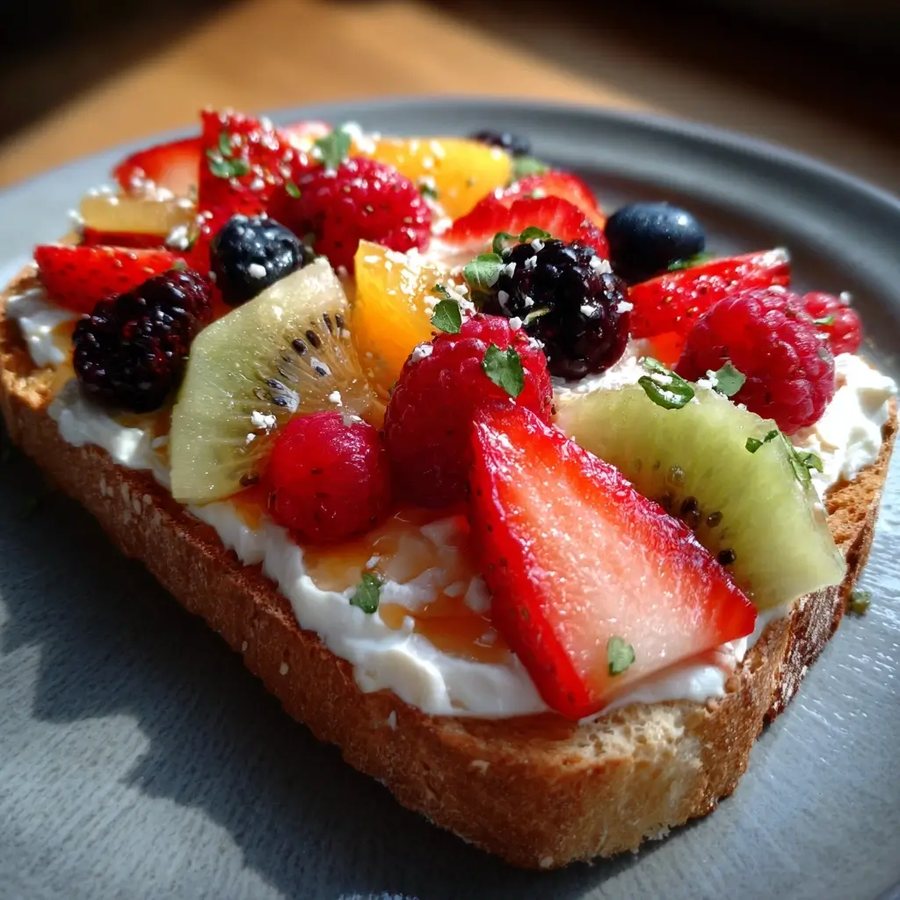 🥪 Sandviș cu brânză și Afin roșu