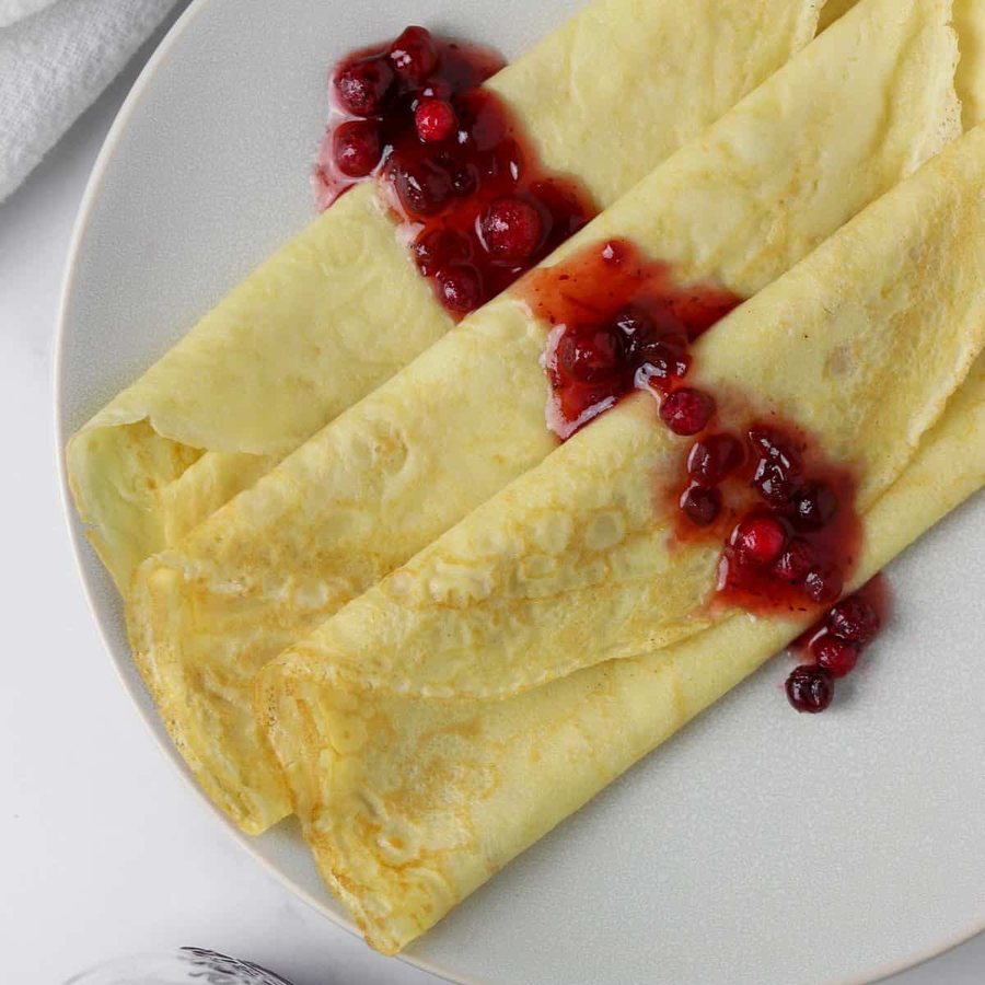 🥞 Clătite cu Loganberry și miere