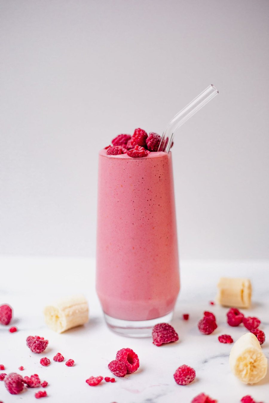 🥤 Smoothie de Loganberry și banane