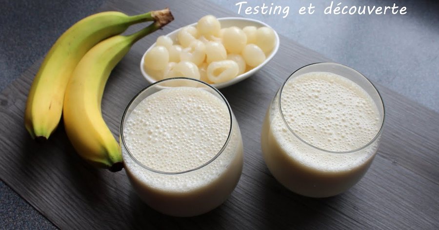 🥤 Smoothie de Longan și banane