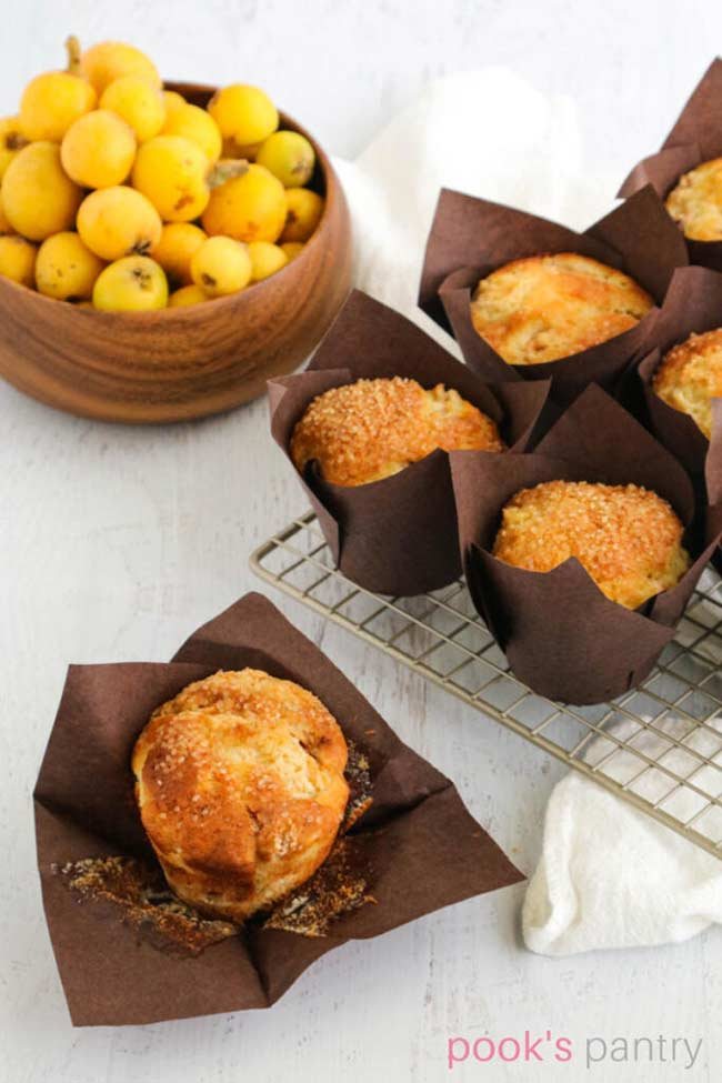 🧁 Muffins cu Moșmon japonez